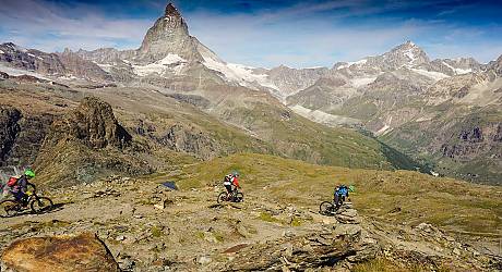 Mountainbike Freeride Tour: Gornergrad - Blauherd - Europatrail