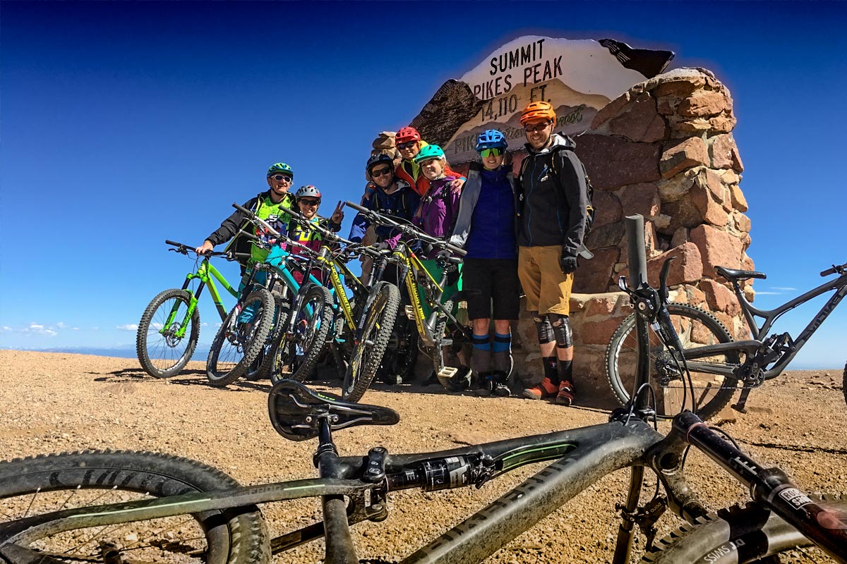 Der Pikes Peak ist ein Traum für Mountainbiker.