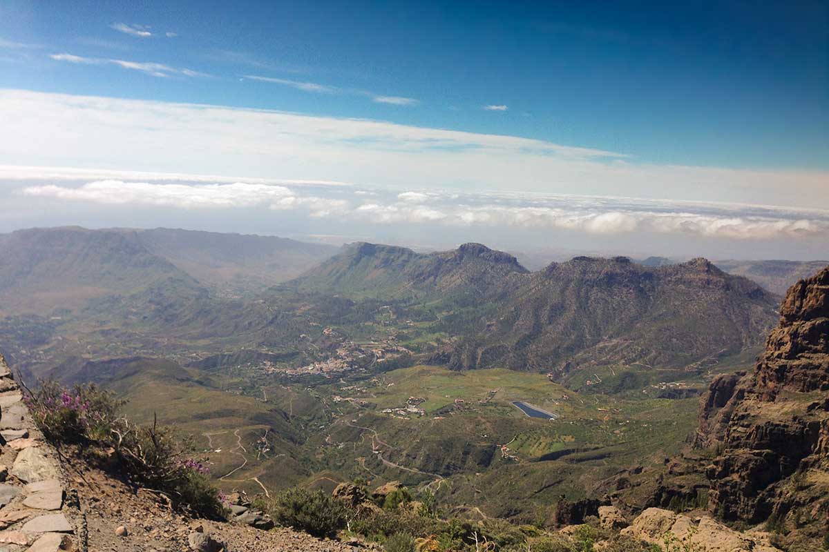 Blick in die Caldera