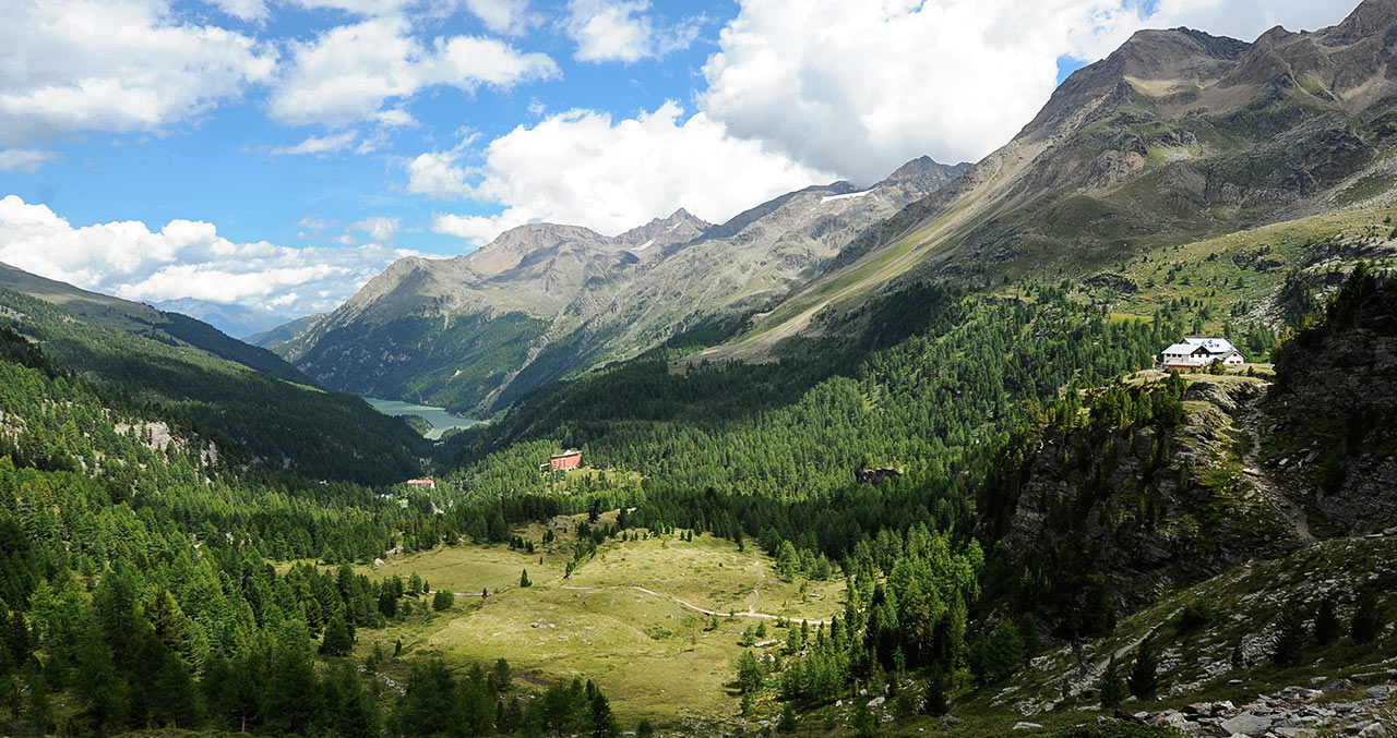 Zufallhütte und Zufritt See Zufallhütte und Zufritt See